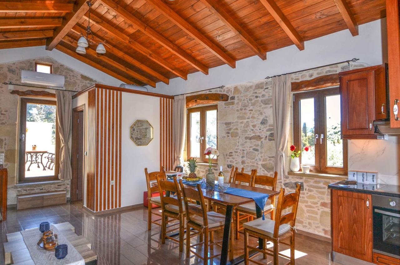 Villa Anastasia Luxe With Top Wifi, Bbq & Amazing Views Kíszamosz Kültér fotó